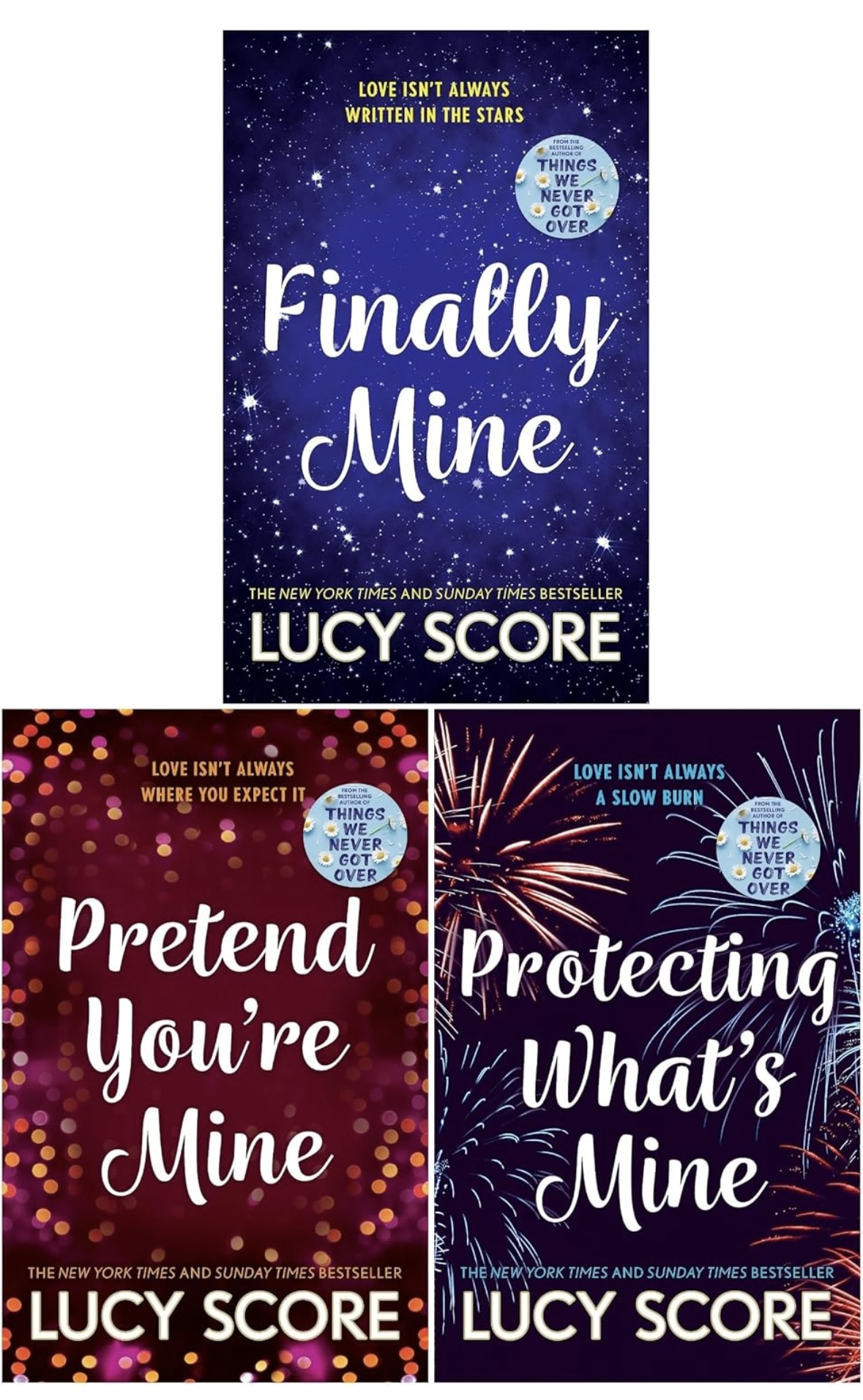 The Benevolence Series 3 Books Collection Set by Lucy Score (Pretend You're Mine, Finally Mine, Protecting What’s Mine)