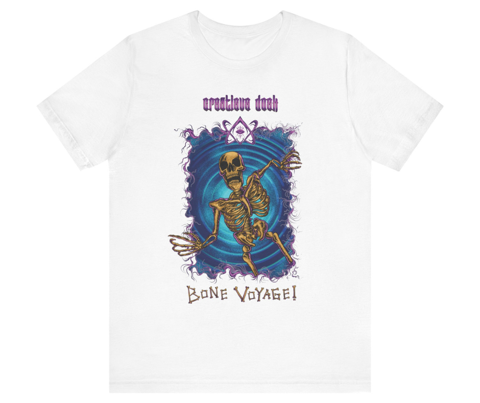 Skelet T-shirt, Bone Voyage