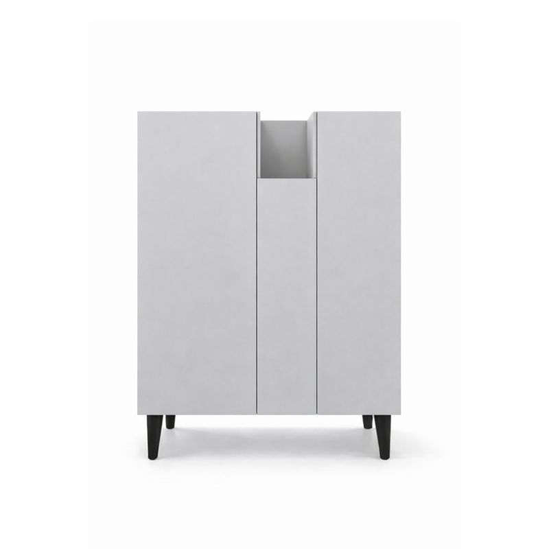 Комод з дверцятами та центральним висувним модулем