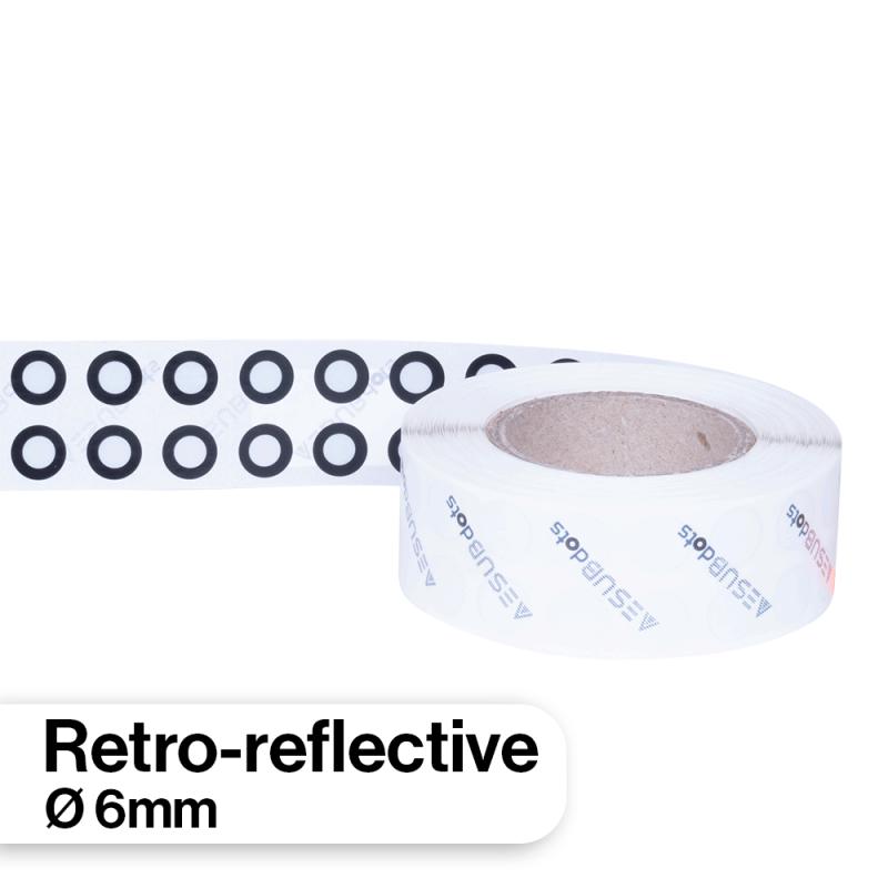 AESUBDOTS - RETRO-REFLECTIVE TARGETS 6MM