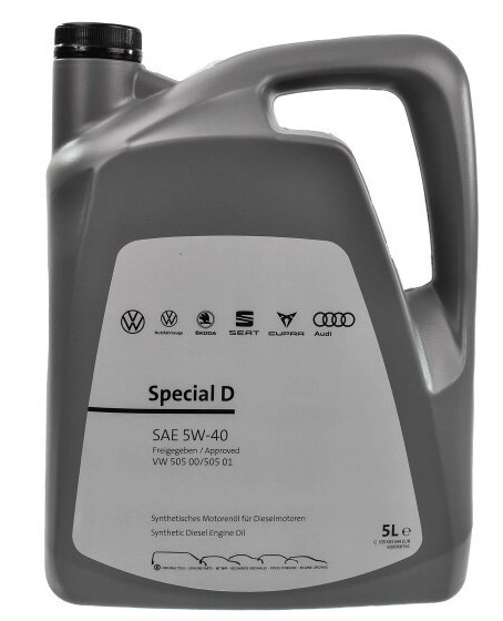 Моторна олива 5W40 VW Special D SAE, 5л.