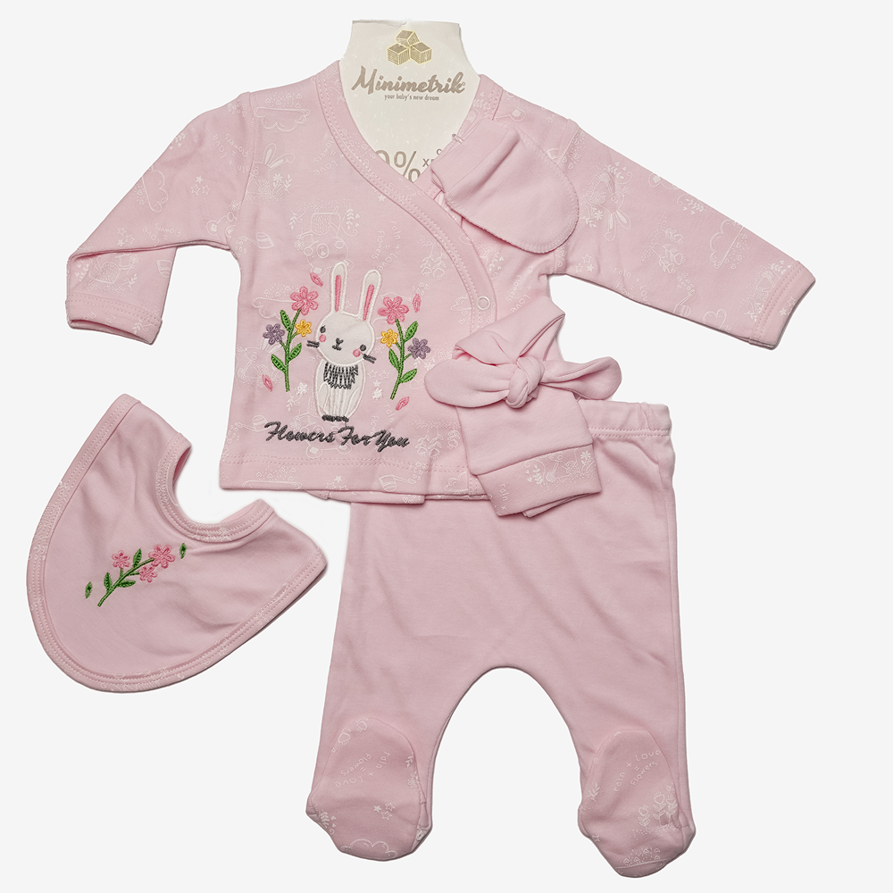 Комплект для новонароджених 5 предметів 0-3міс  56р