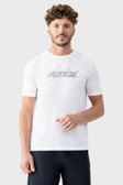 Футболка AVECS біла з технологією Soft touch