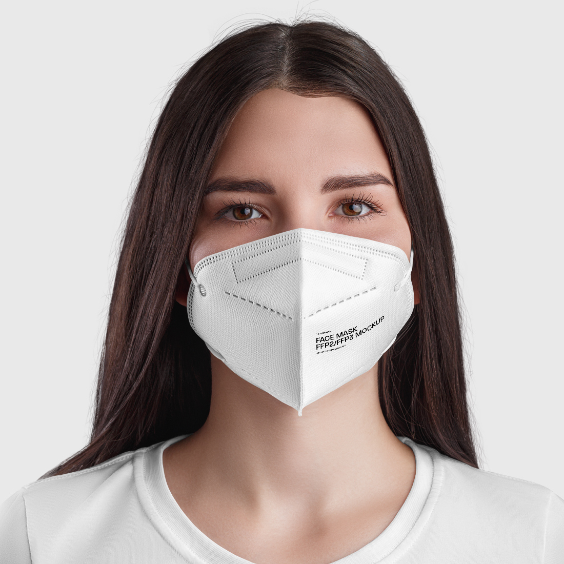 Mockup of Respirators FFP2 and FFP3
