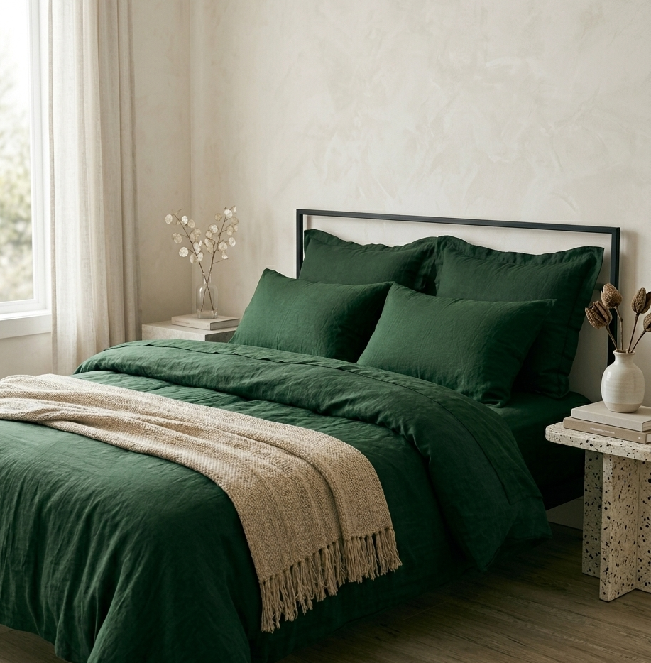 Комплект постільної білизни "Forest green"