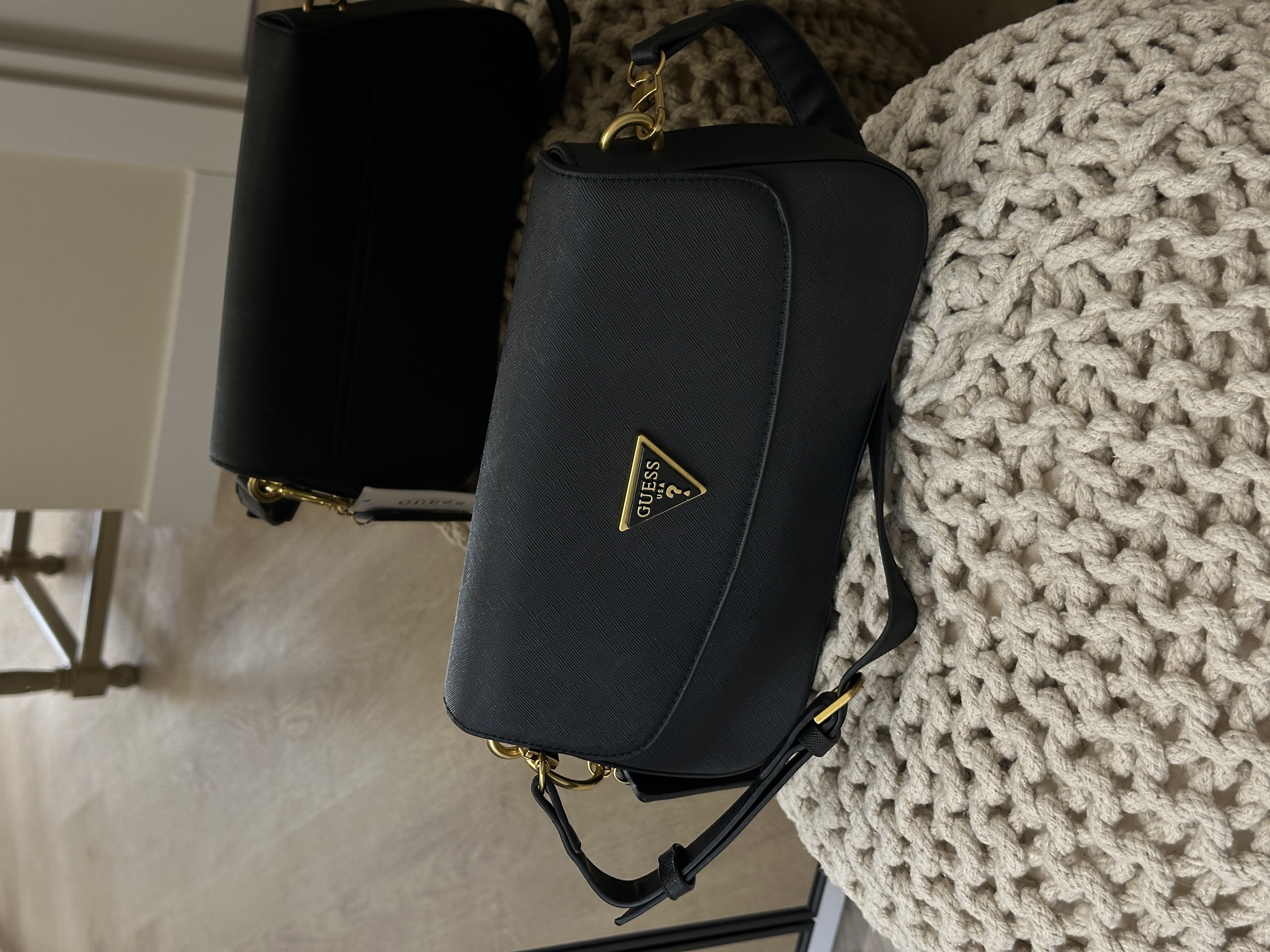 Guess Cordelia Shoulder Bag Black