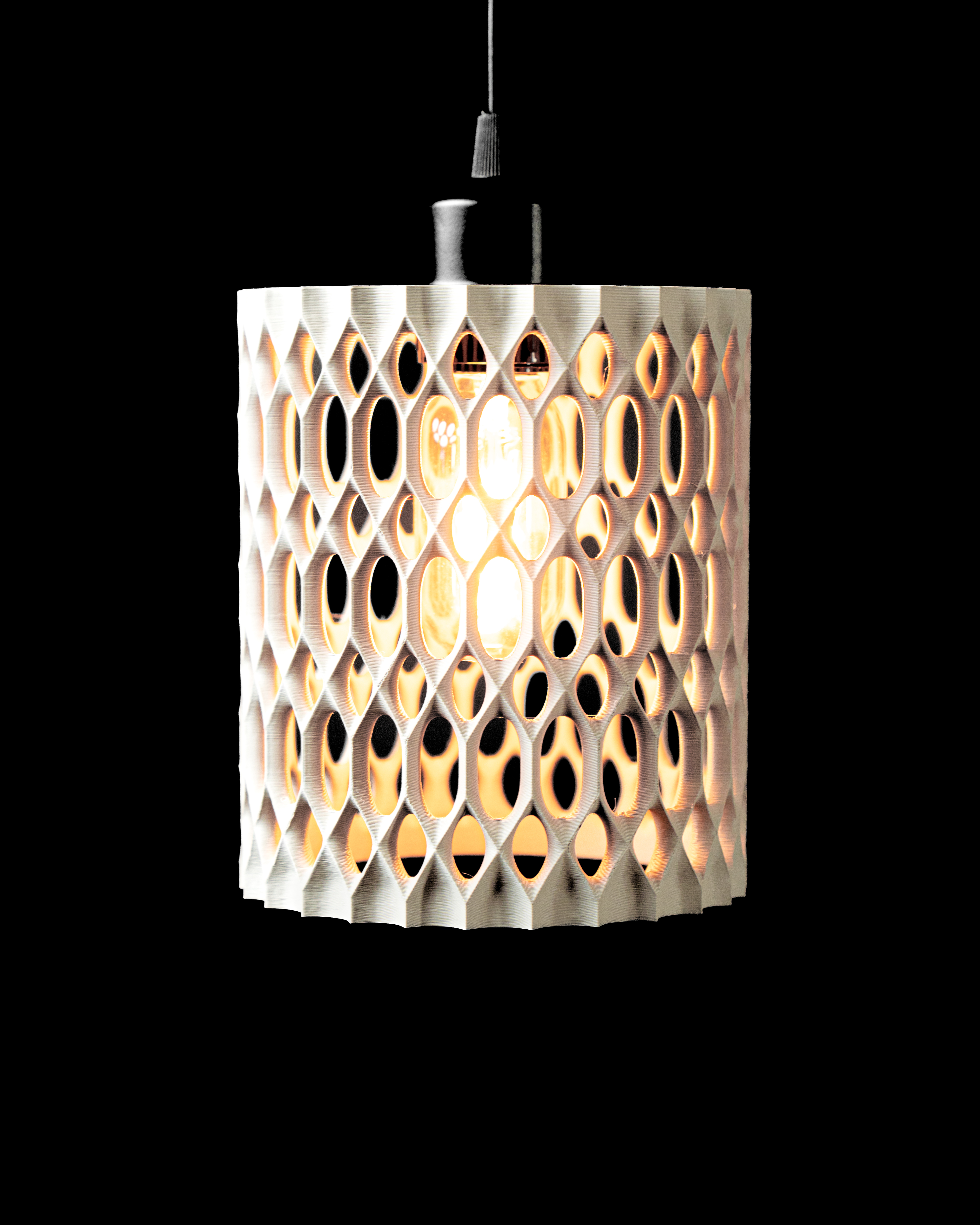 Chain Pendant Lamp 04 – Modern 3D Printed Pendant Lamp