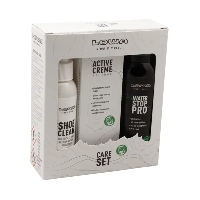 Набір для догляду за взуттям LOWA Care Set neutral Colorless
