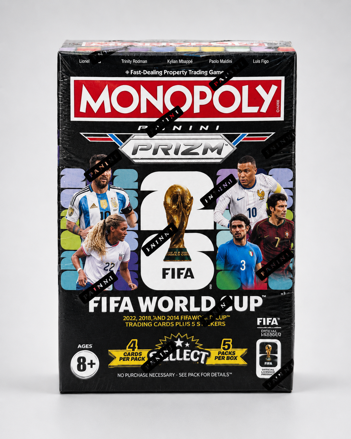 Monopoly Prizm FIFA World Cup 2022 Trading Cards Box