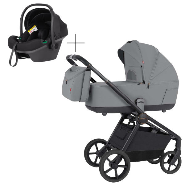 Коляска універсальна CARRELLO Epica 2026 CRL-8510 3в1 Iron Grey
