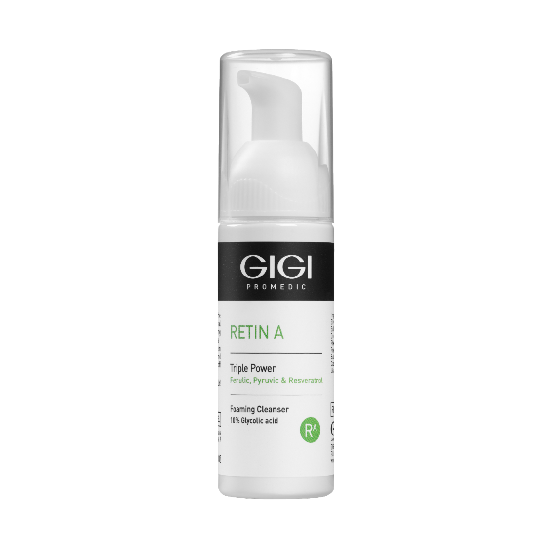 RETIN A FOAMING CLEANSER 10% GLYCOLIC ACID, 120 ml