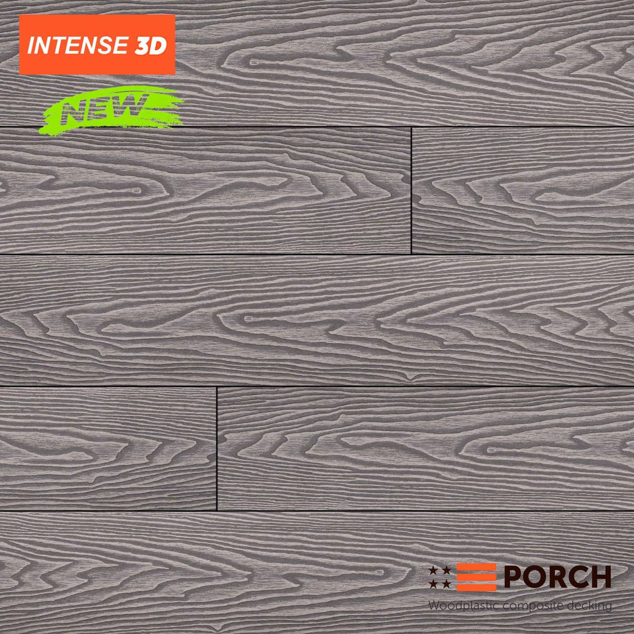 Porch Intense 3D Stone Grey