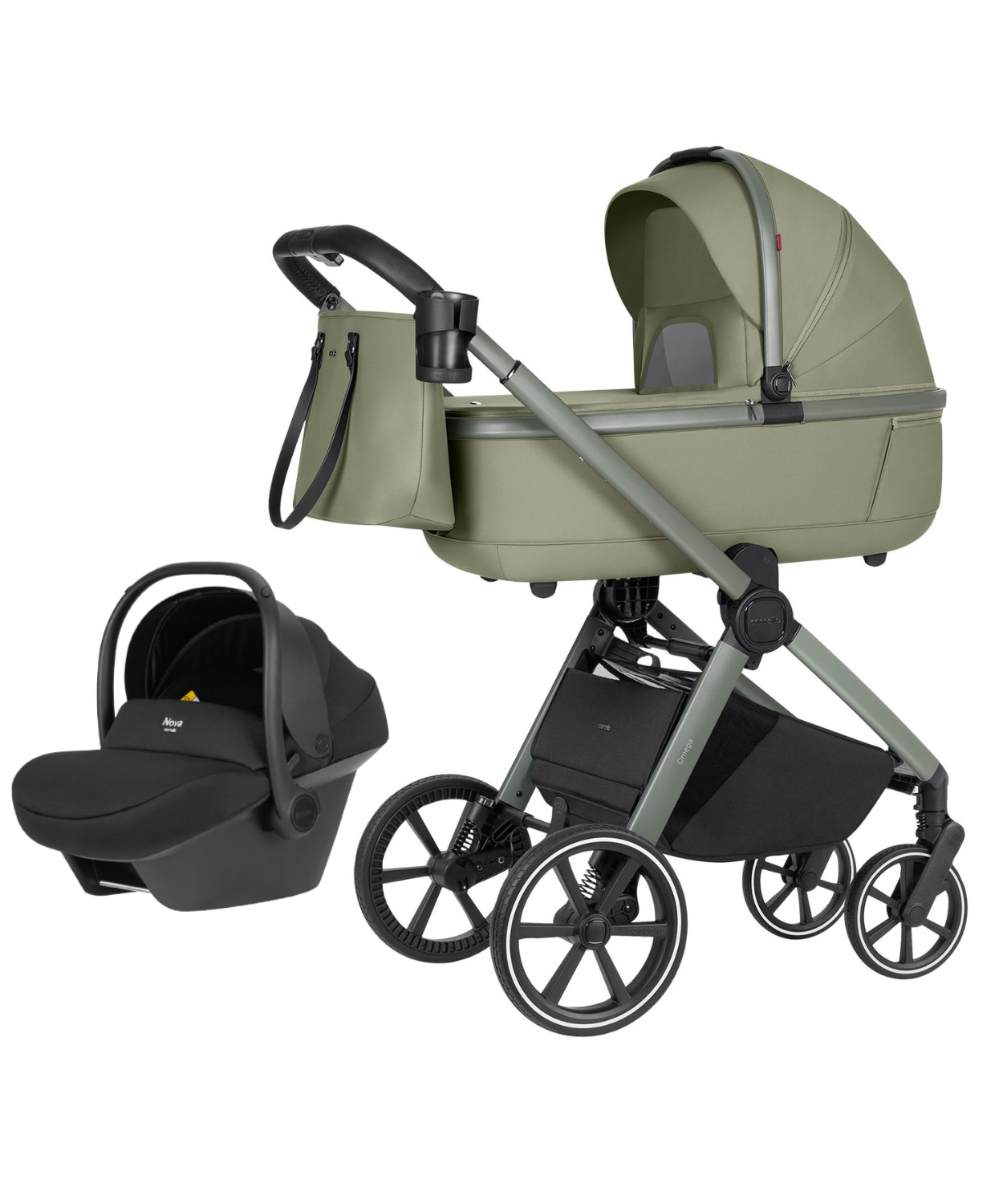 Візок 3в1 Carrello Omega Deluxe 2025 Tropical Green