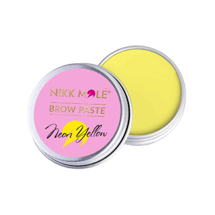 Neon Yellow brow paste Nikk Mole, 15г