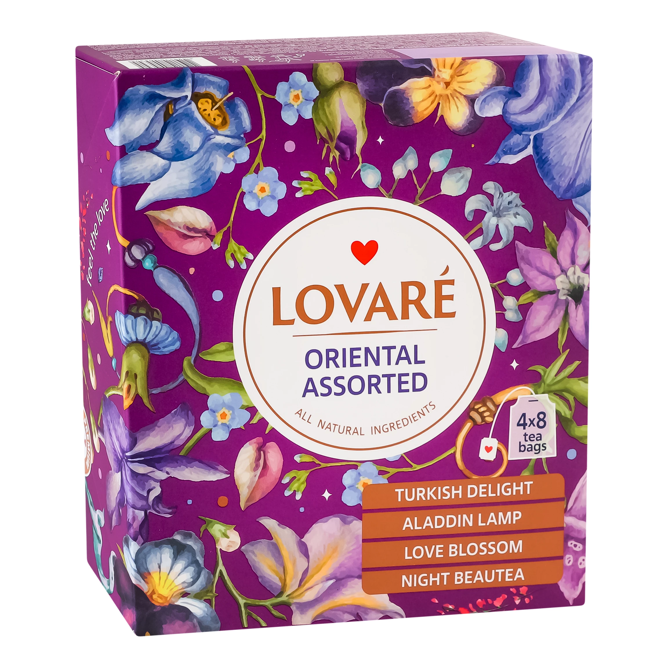 Набір чаю чорний Lovare Oriental Assorted 2 г х 32 шт