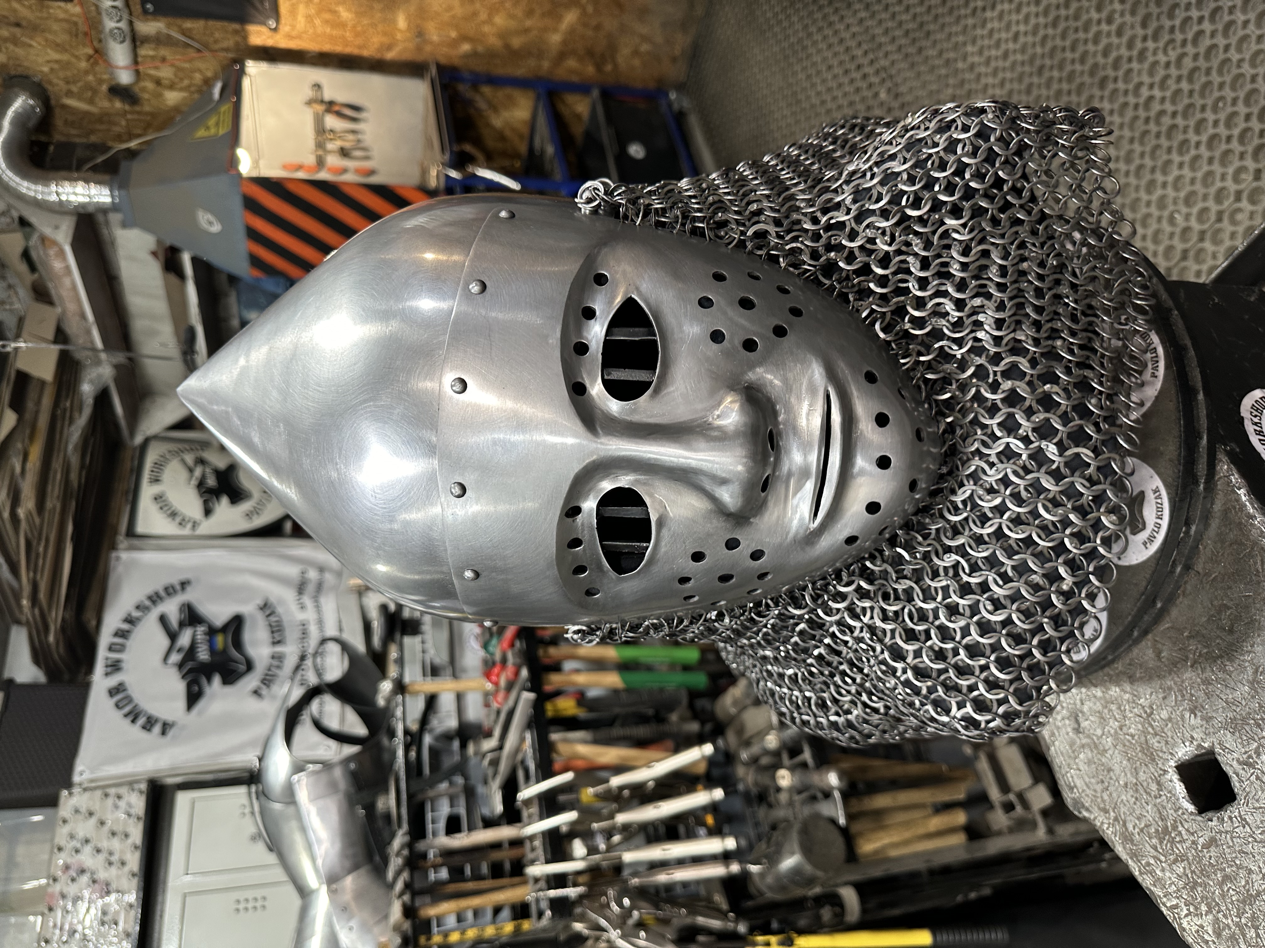 Armor helmet “Face smile”