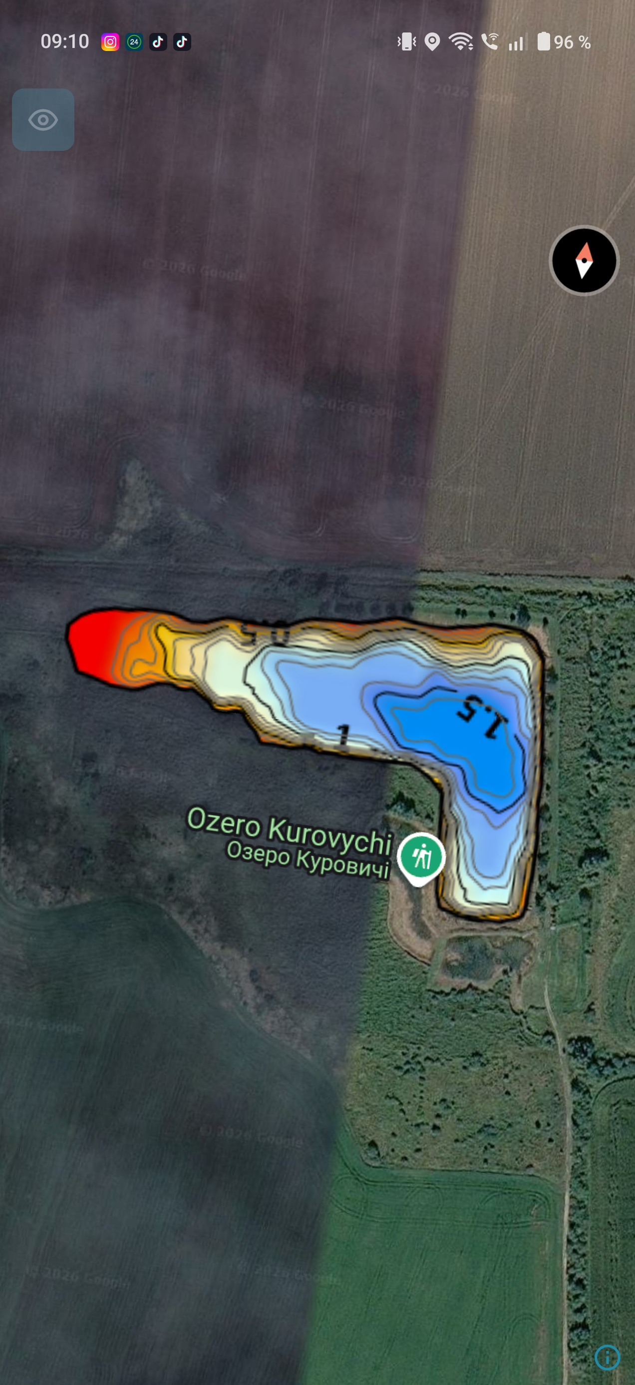 Озеро Куровичі