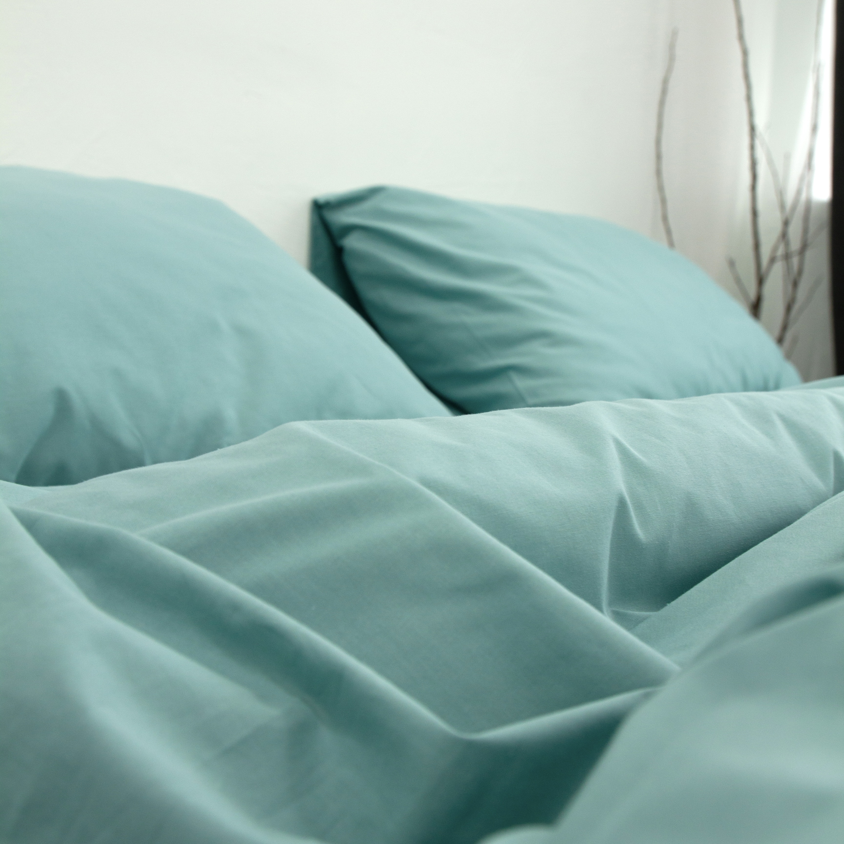 Постільний комплект Сатин Аквамарин