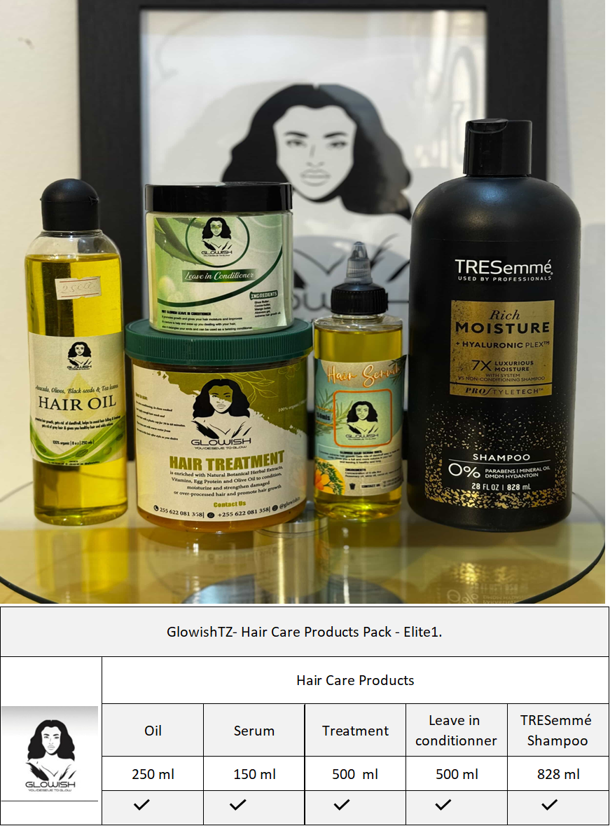 Glowish - Hair Care Products - Pack ELITE .