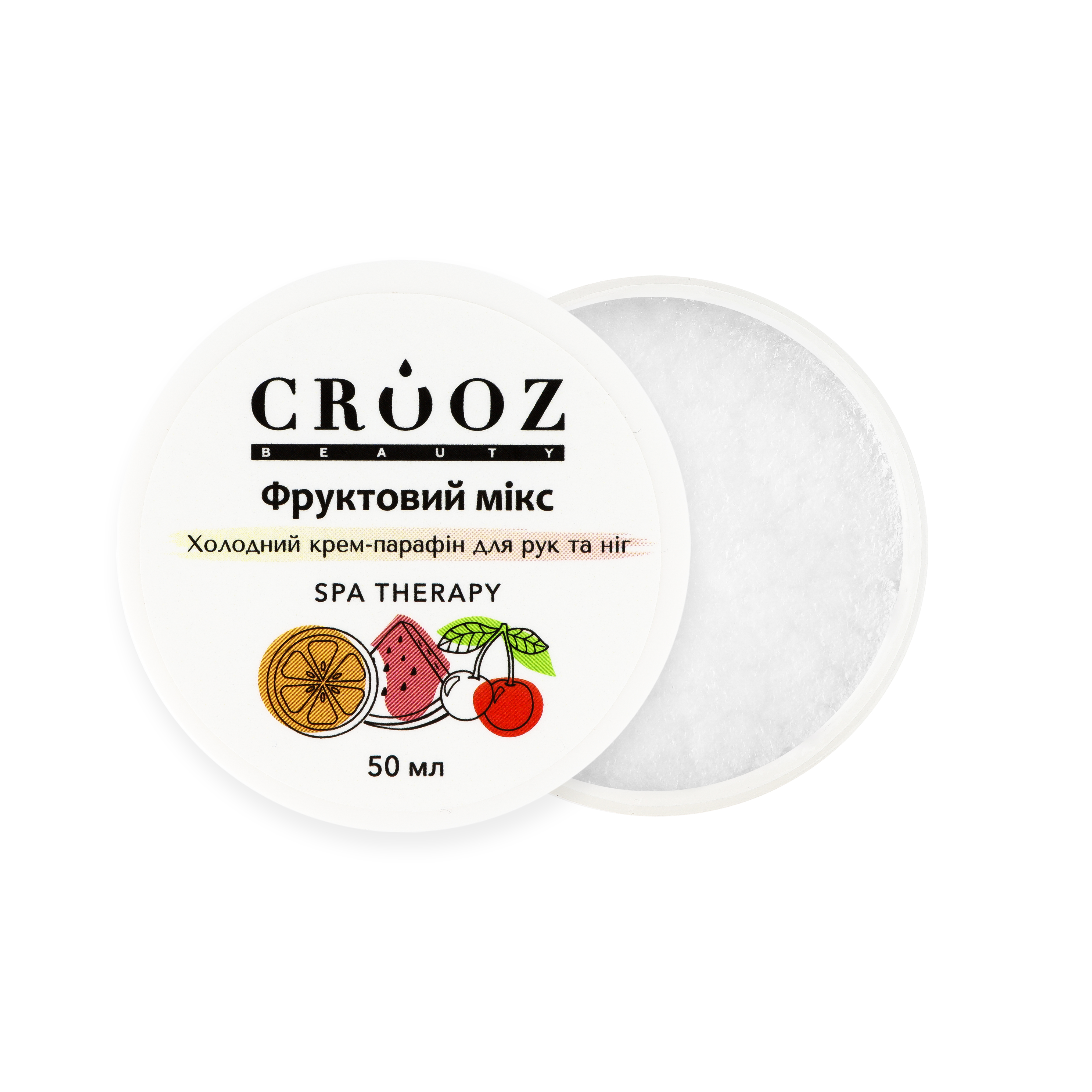Холодний  крем- парафін Crooz  Фруктовий мікс 50гр