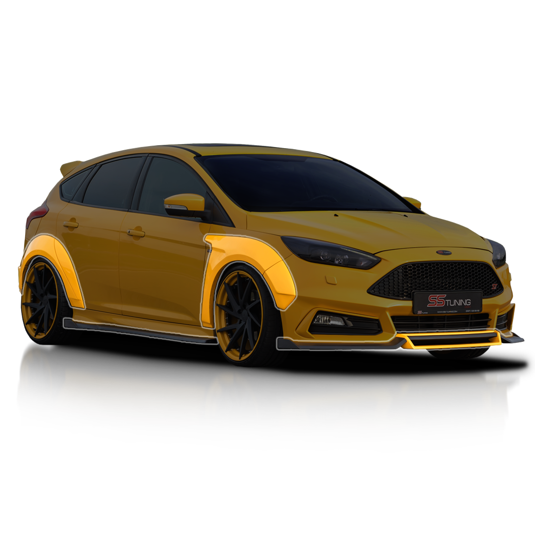 Ford Focus ST Hatchback Facelift Body Kit