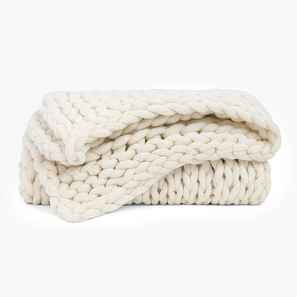 Chunky Knit Blanket