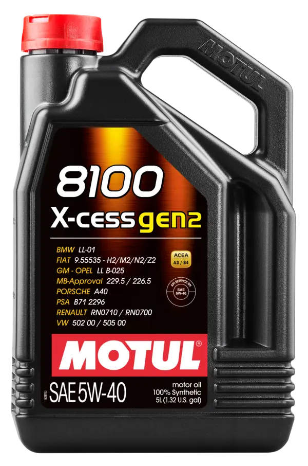 Олива моторна MT 8100 X-CLEAN GEN2 5W-40 5L