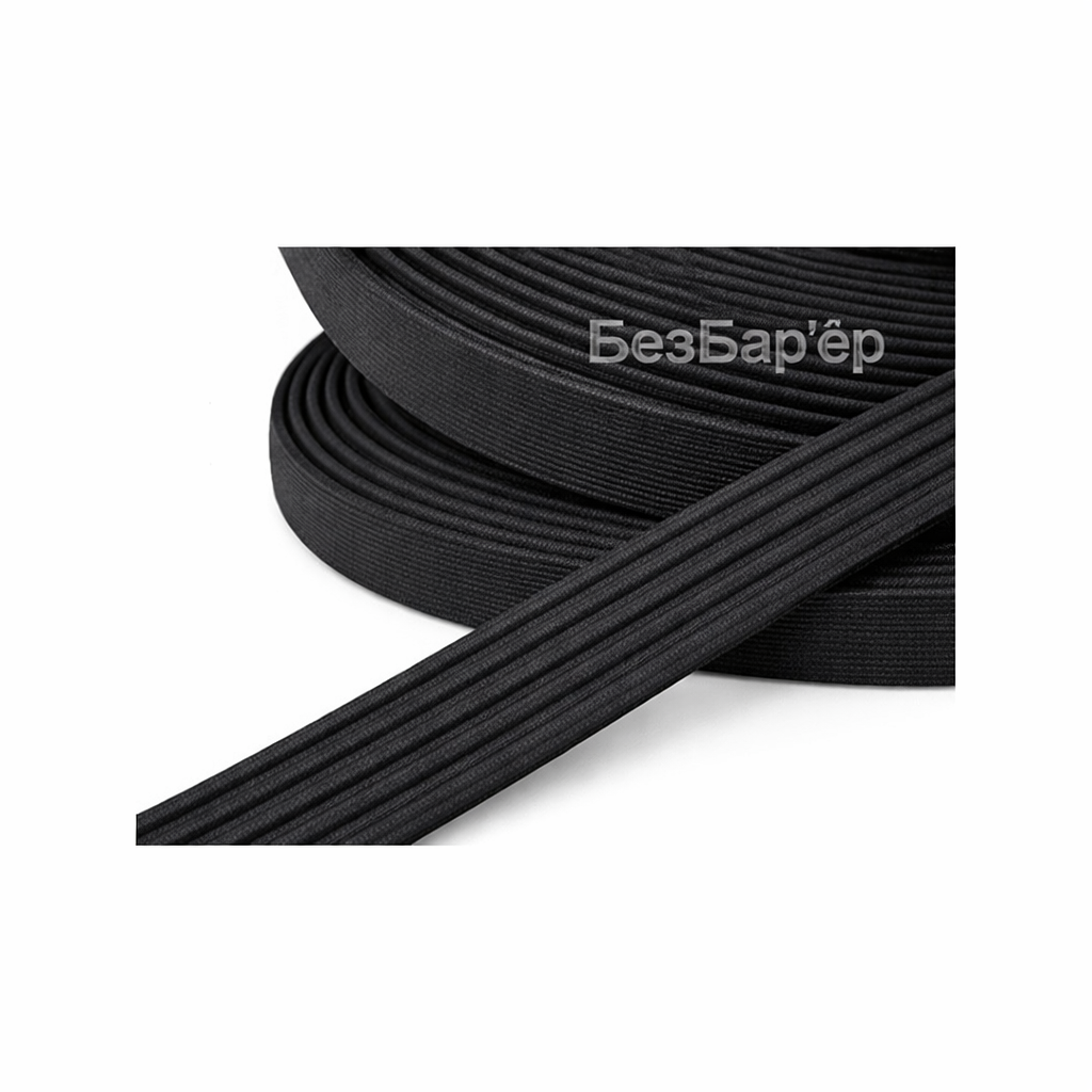 Тактильна стрічка контрастна (самоклеюча), чорна