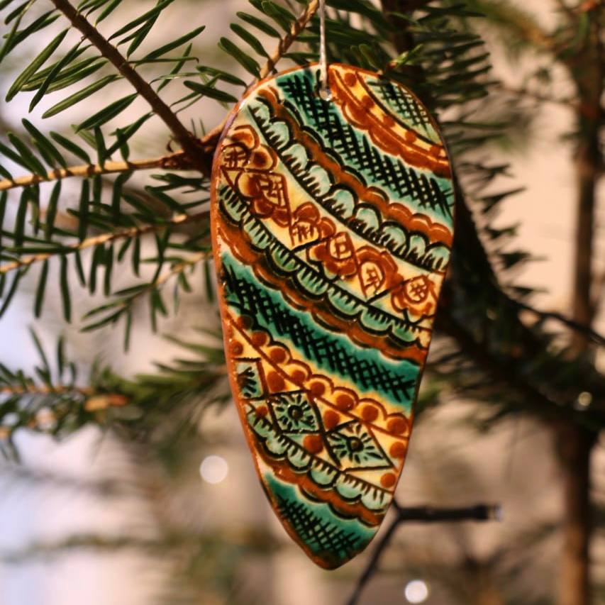 Керамічна підвіска "Бурулька"