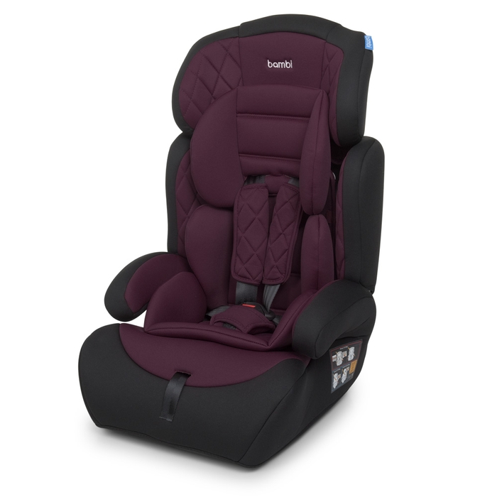 Автокрісло дитяче BAMBI M 3546 Purple 9-36 кг