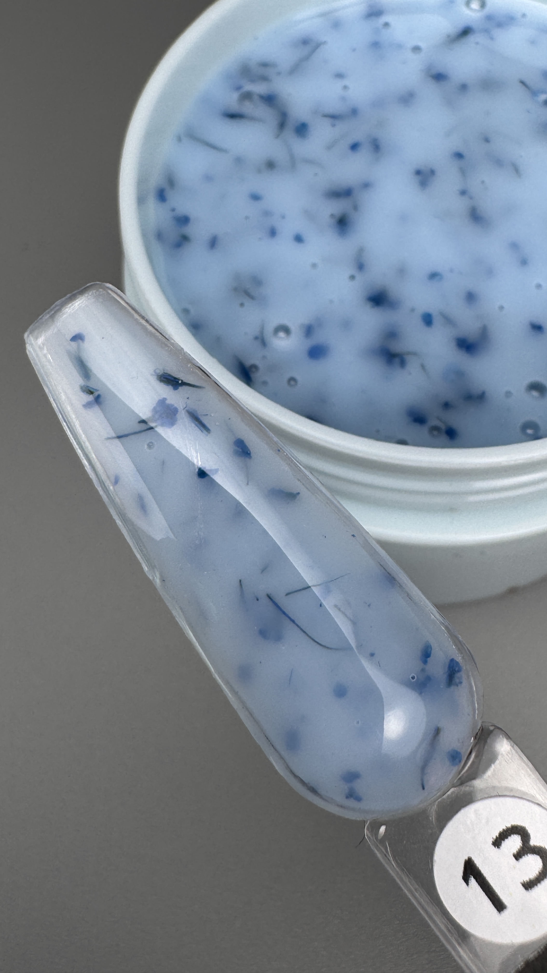 Flowers milk gel №13