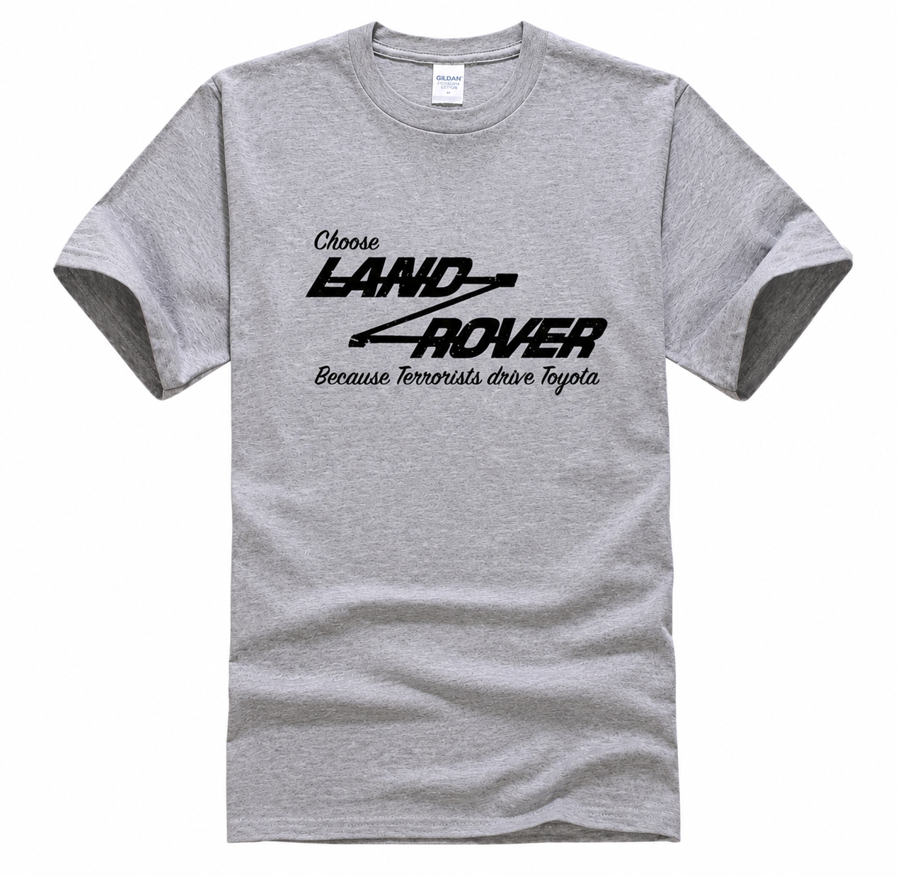 'CHOOSE LAND ROVER' TSHIRT GREY