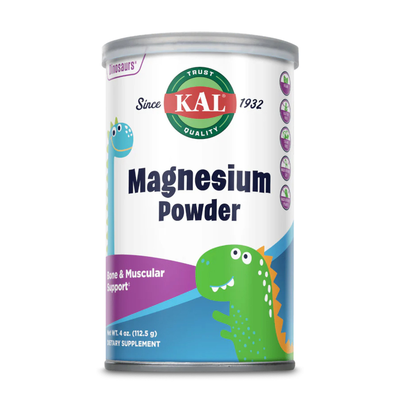 Дитячий магній цитрат, Magnesium Powder 200mg - 4oz Unflavored