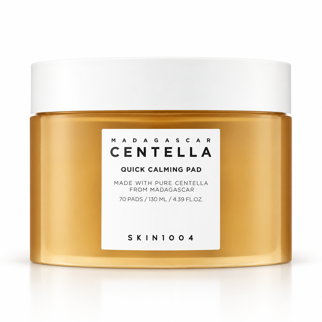 Заспокійливі пади з екстрактом центелли азіатської SKIN1004 Madagascar Centella Quick Calming Pad, 70 шт