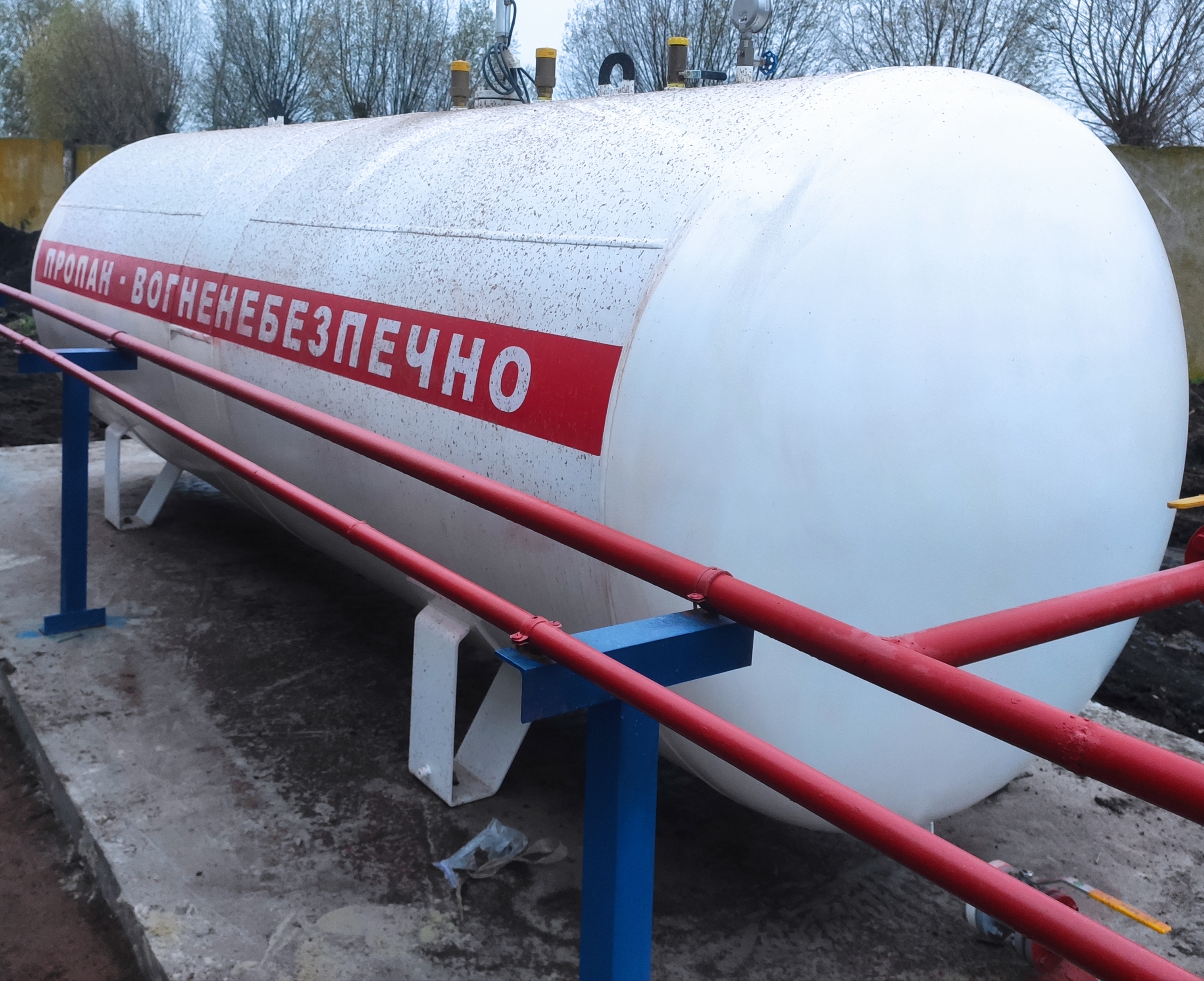 Ємність для ЗВГ об'єм 10 м.куб