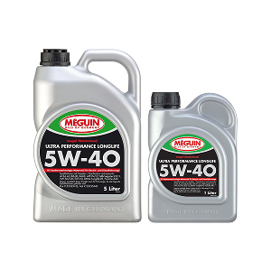 Акція Олива моторна Meguin ULTRA PERFORMANCE LONGLIFE SAE 5W-40 5 л + 1 л