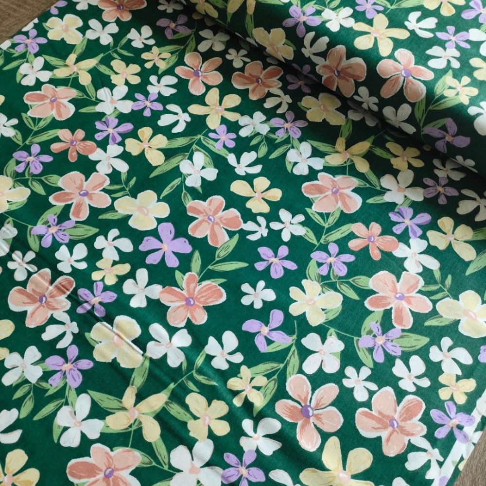 Тканина Ранфорс - Квіткова галявина