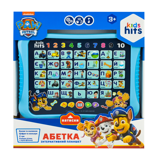 Інтерактивний планшет Kids Hits Paw Patrol Абетка (KH01/014L)