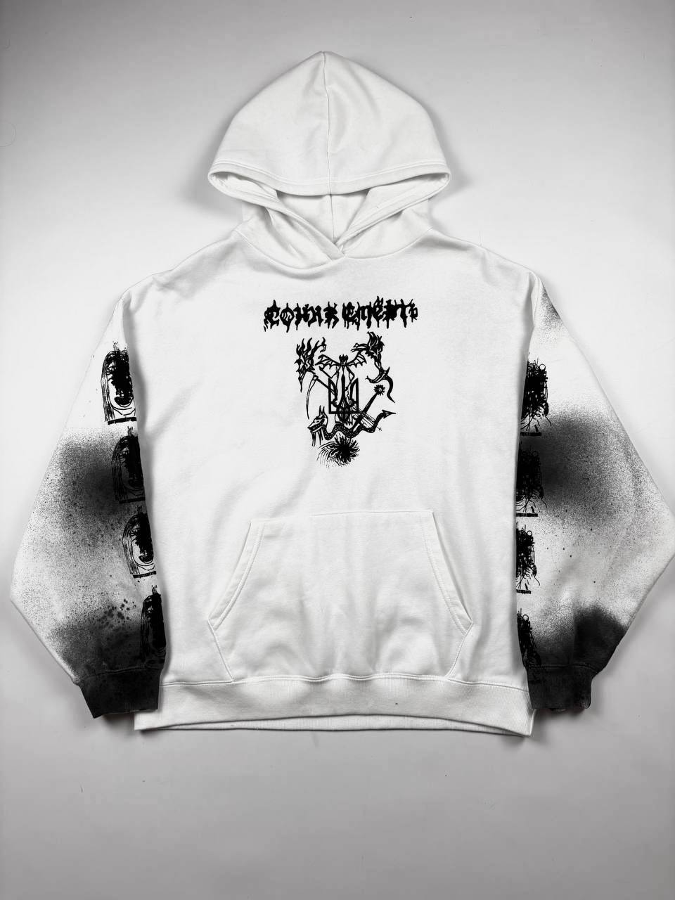 Худі eternal offline x sonic death біле