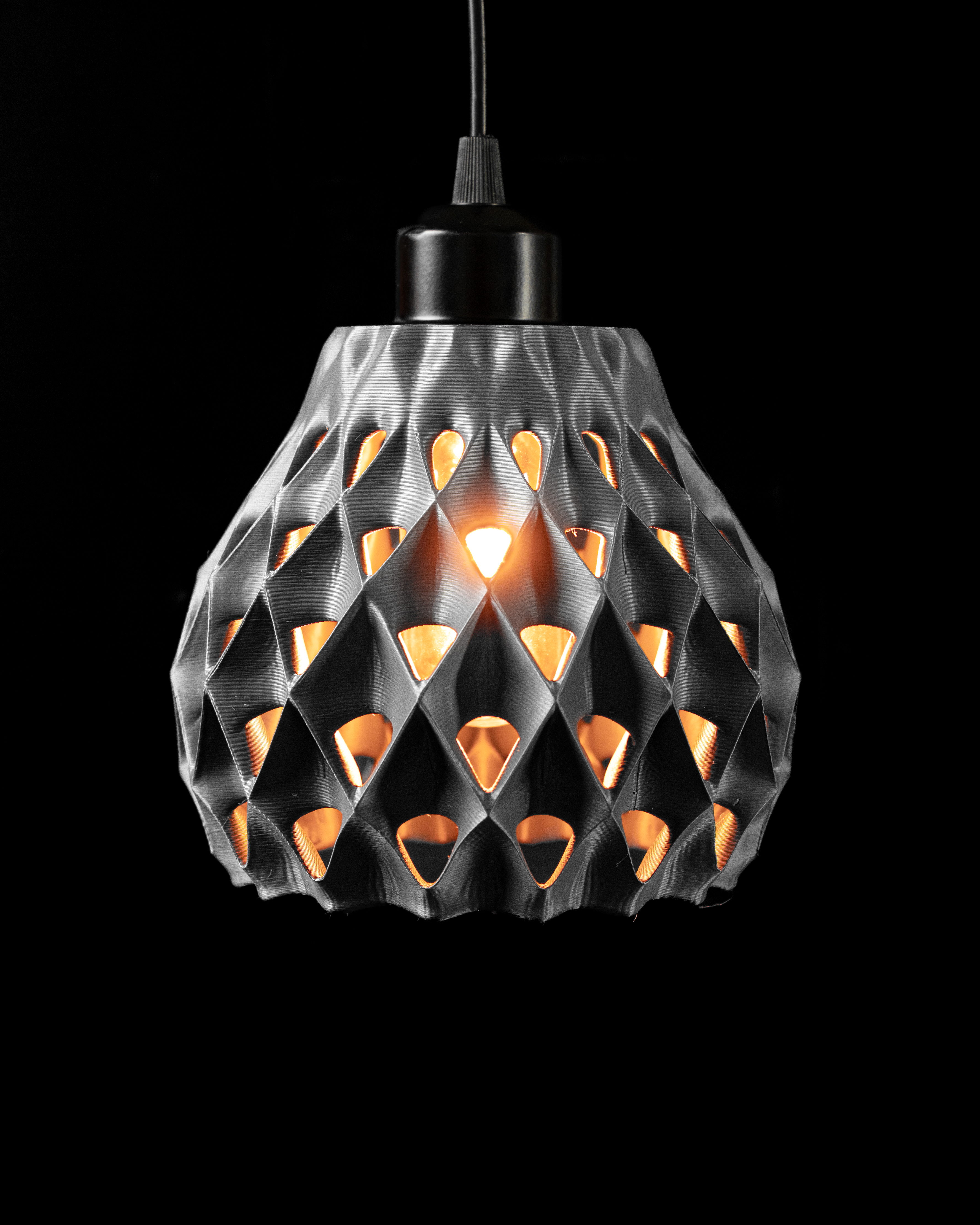 Cone Pendant Lamp – Modern 3D Printed Pendant Lam