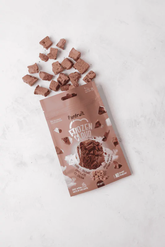 Сублімоване шоколадне морозиво органічне FrozenCloud - Panfruit, 20 g(г)