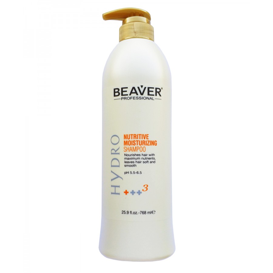 ЖИВИЛЬНИЙ ЗВОЛОЖУЮЧИЙ ШАМПУНЬ - BEAVER NUTRITIVE MOISTURIZING SHAMPOO 768ML