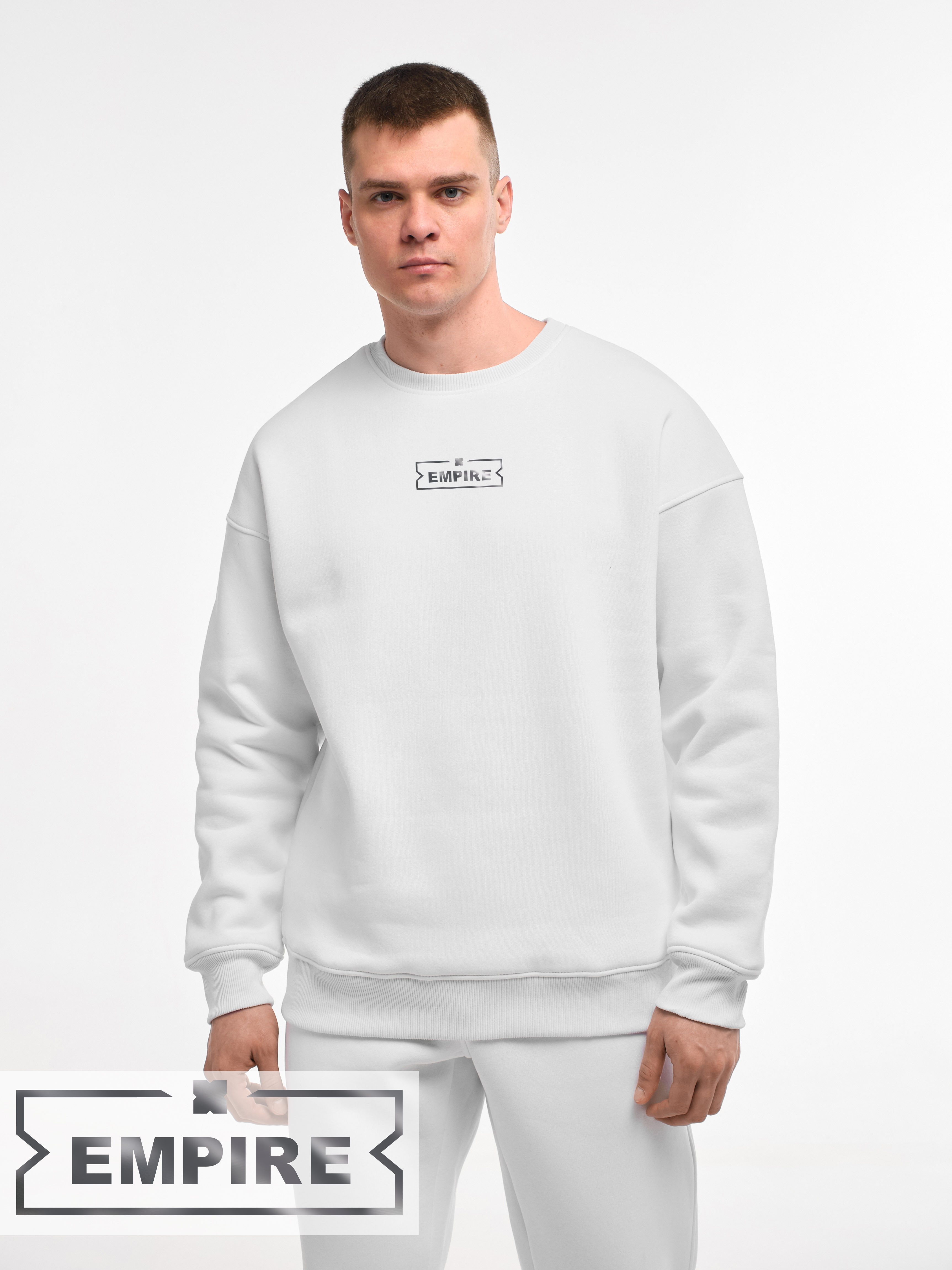SWEATSHIRT "THE EMPIRE" | WHITE EMOTION | XS1
