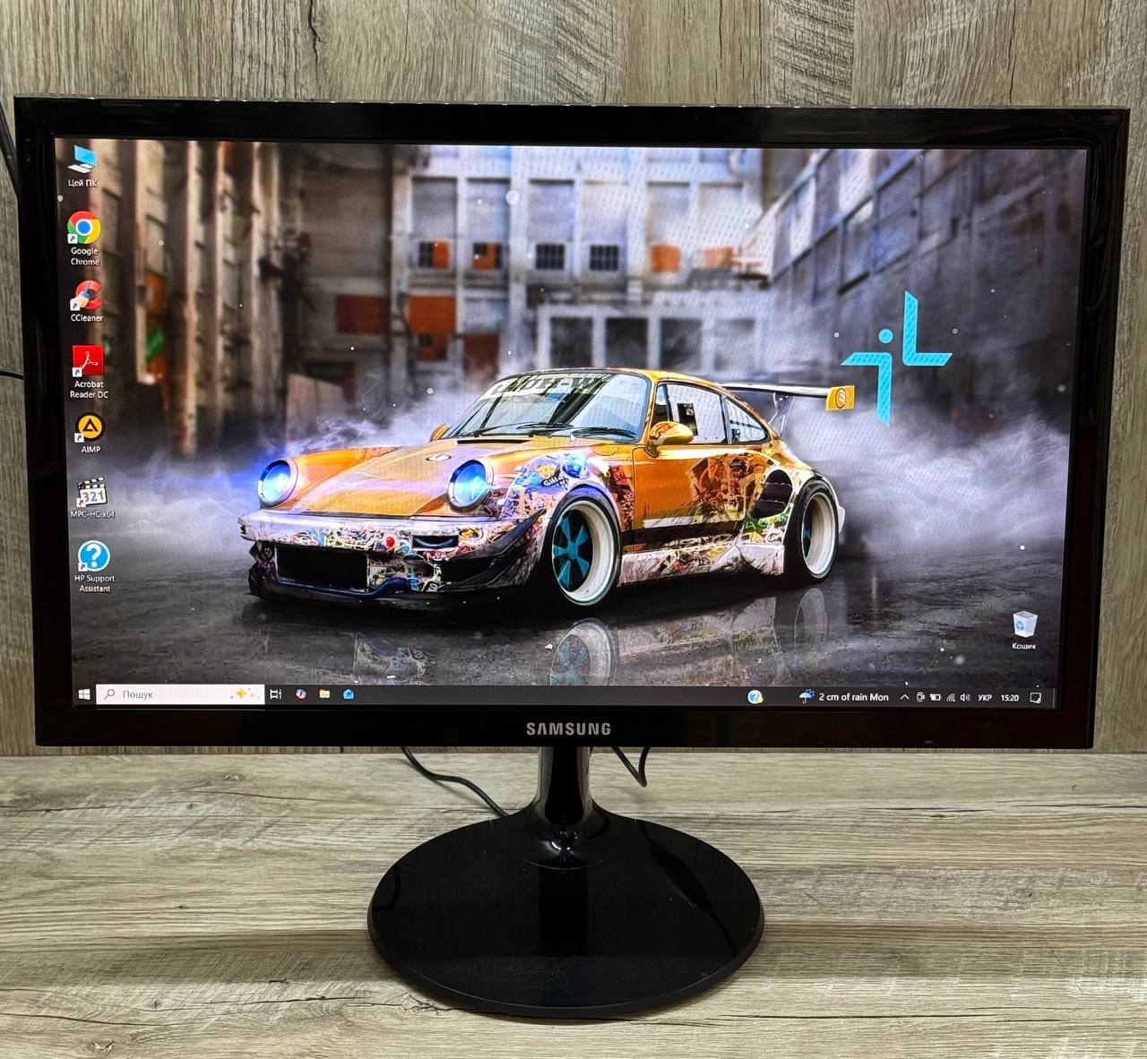 Монітор 19" Samsung S19F350H (LS19F350HNIXCI) HD 1366x768