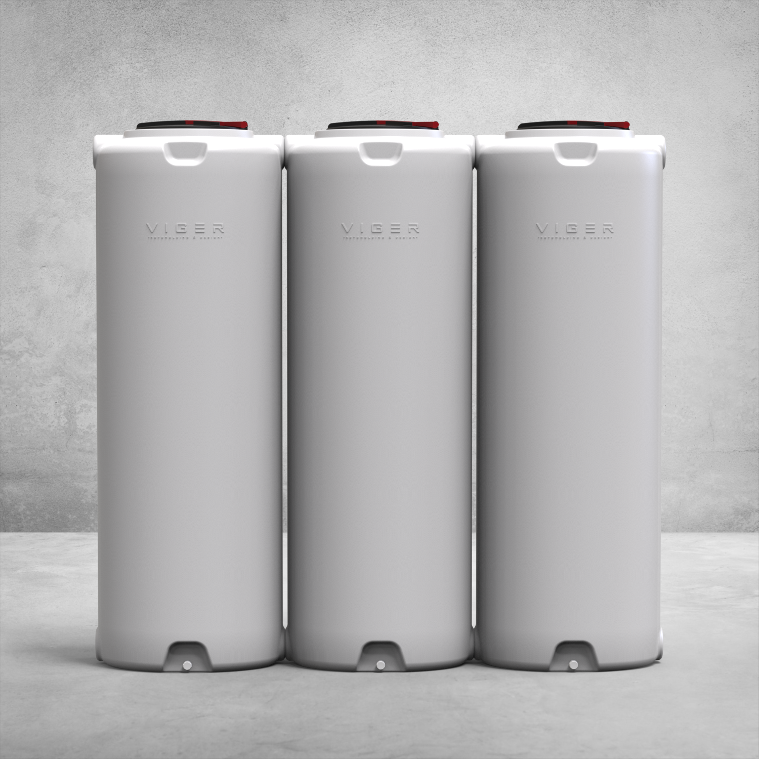 Ємність-модуль 3000 літрів, стандарт, біла