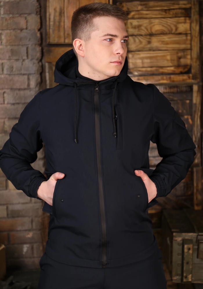 Чоловічий костюм із матеріалу Softshell на флісі