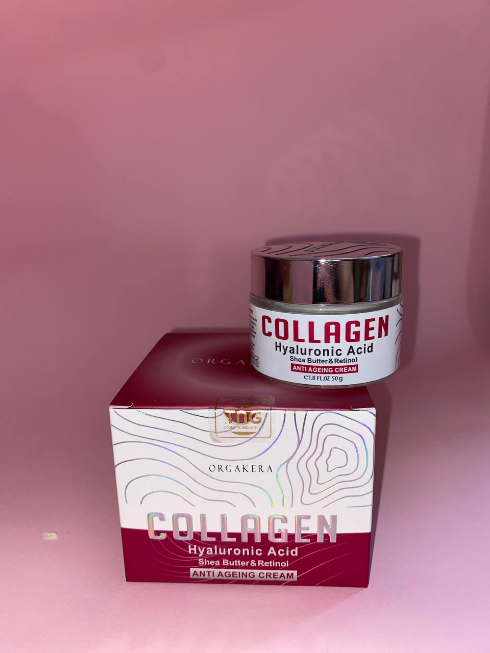 Orgakera Collagen Anti Ageing Cream Shea Butter Retinol Колагеновий крем проти старіння Оргакера 50 мл