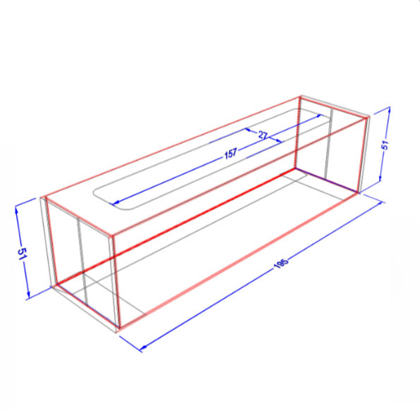 Упаковка для Макарунс MIDI (9 шт) Крафт, упаковка 50 шт