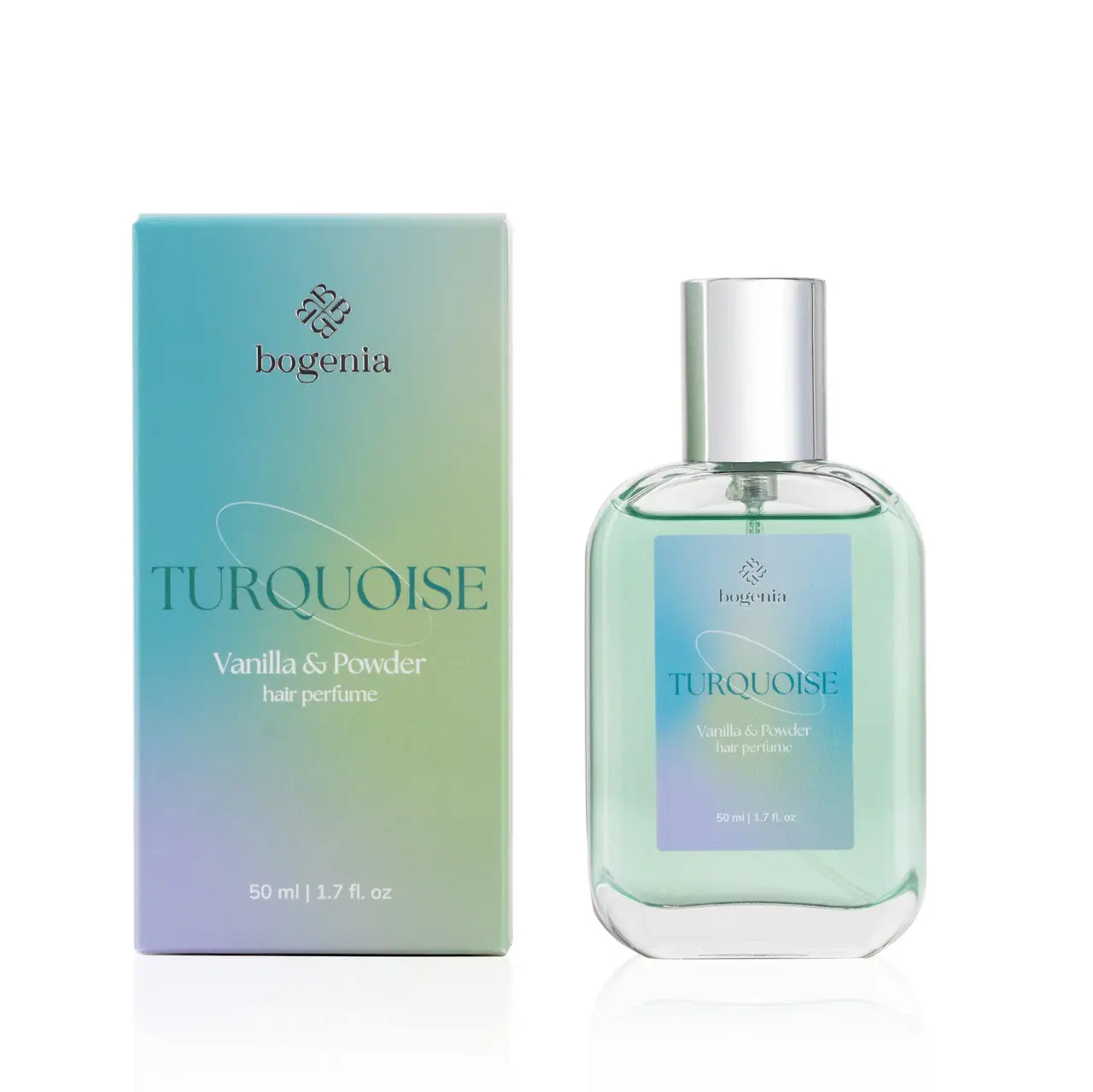 Парфум для волосся Turquoise Vanilla & Powder Hair Perfume Bogenia BG428 №003