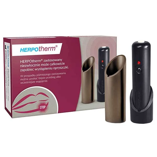 Herpotherm пристрій для точкової термообробки симптомів герпесу